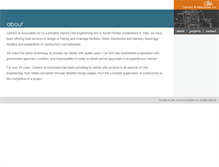 Tablet Screenshot of cameroengineers.com